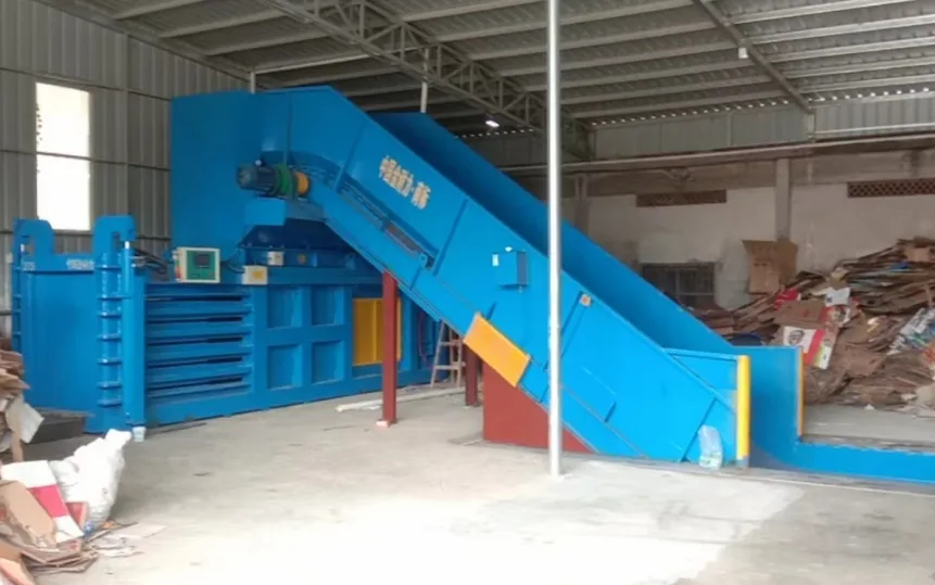 Semi-Automatic Horizontal Baler